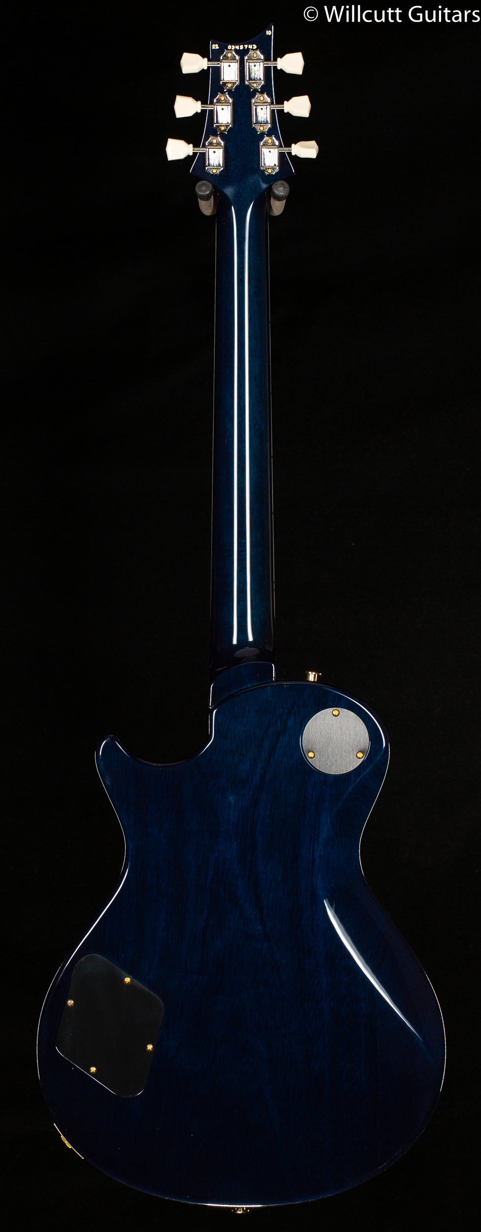 PRS Singlecut 594 Custom Color Cobalt Blue Wraparound Burst 10 Top (743)