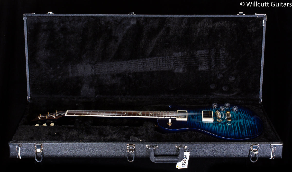 PRS Singlecut 594 Custom Color Cobalt Blue Wraparound Burst 10 Top (743)