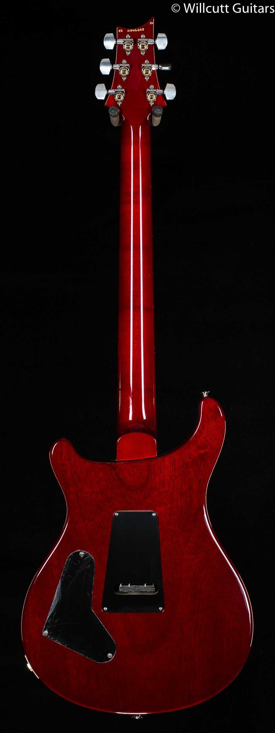 PRS Custom 24 Floyd Charcoal Cherry Burst 10 Top (693)