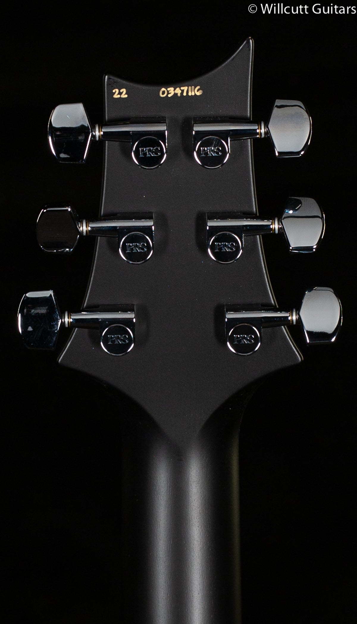 2022 PRS CE 24 Custom Color Sunburst Satin Black Neck (116)