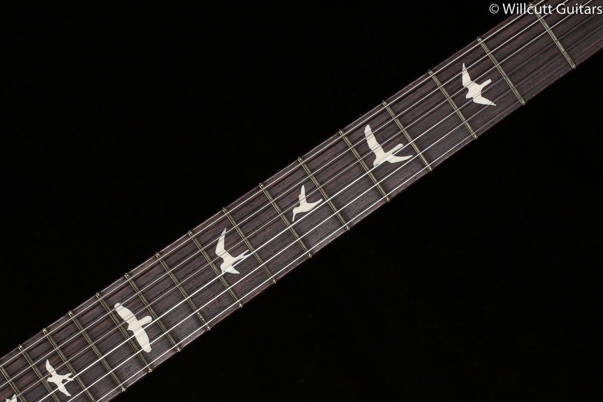 2022 PRS CE 24 Custom Color Sunburst Satin Black Neck (116)