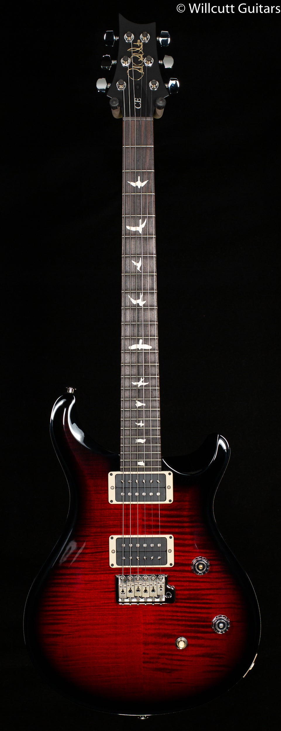 PRS CE24 Custom Color Scarlet Smokeburst (191)