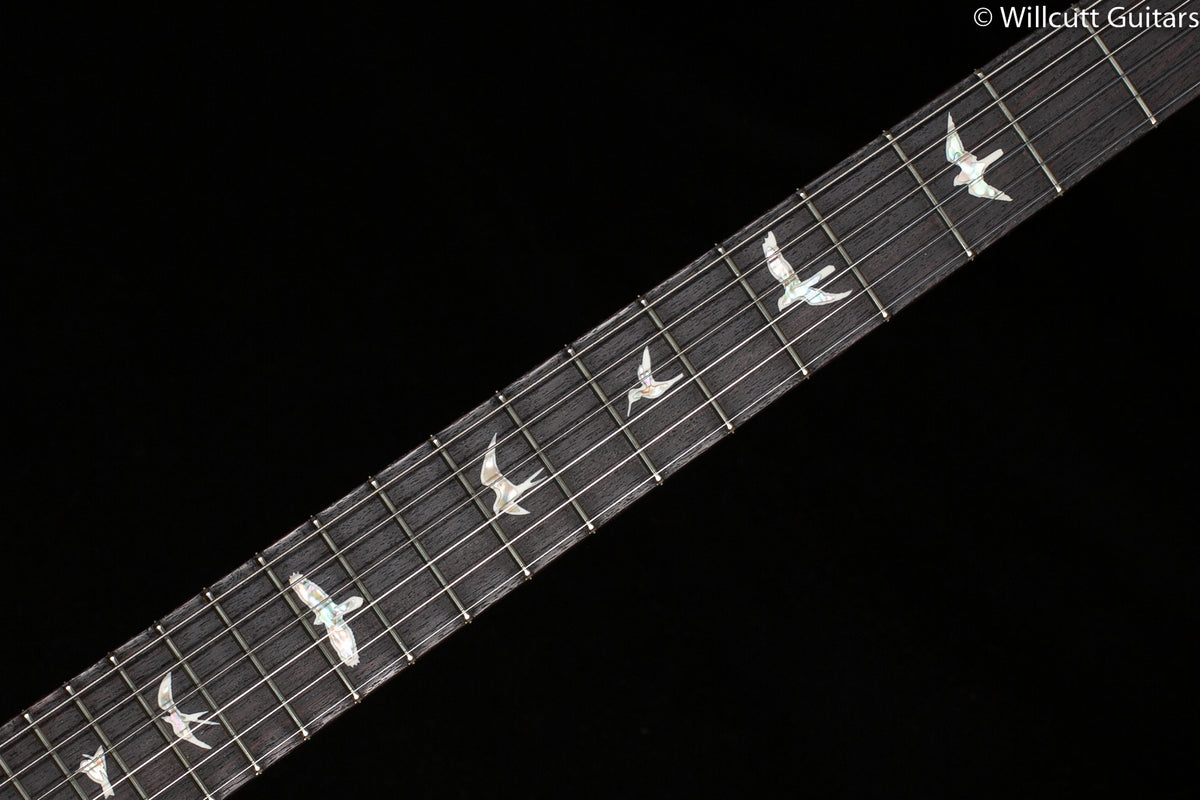 PRS Custom 24 Flame Maple 10 Top Violet Blueburst (220)