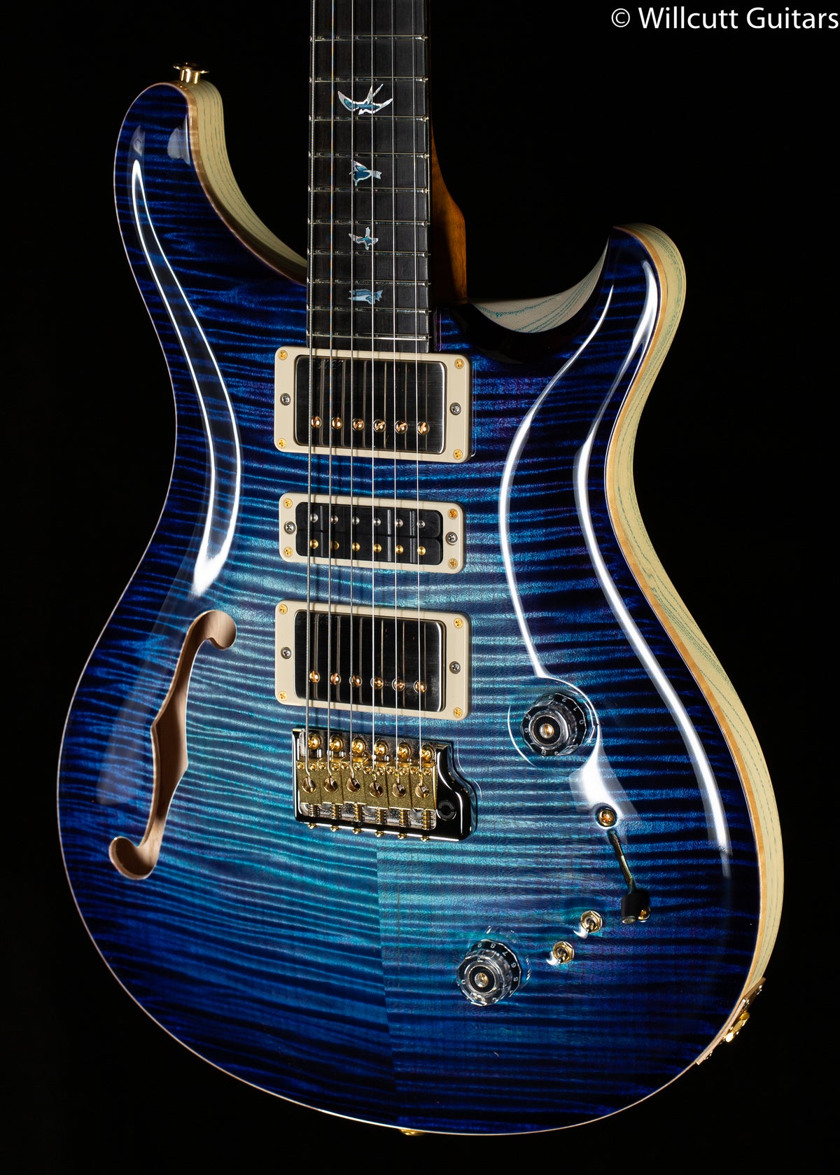 PRS Private Stock 9682 Special Semi Hollow Aqua Violet Glow (242)