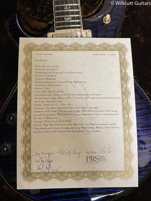 PRS Private Stock McCarty 594 Lefty Aqua Violet Glow (247)