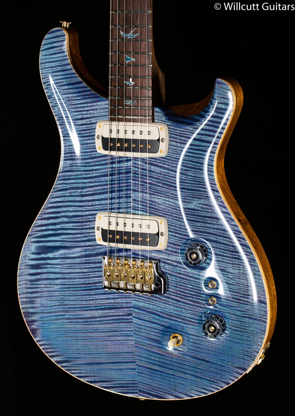 2022 PRS Private Stock 9681 Paul&#39;s Guitar Faded Aqua Violet (512)