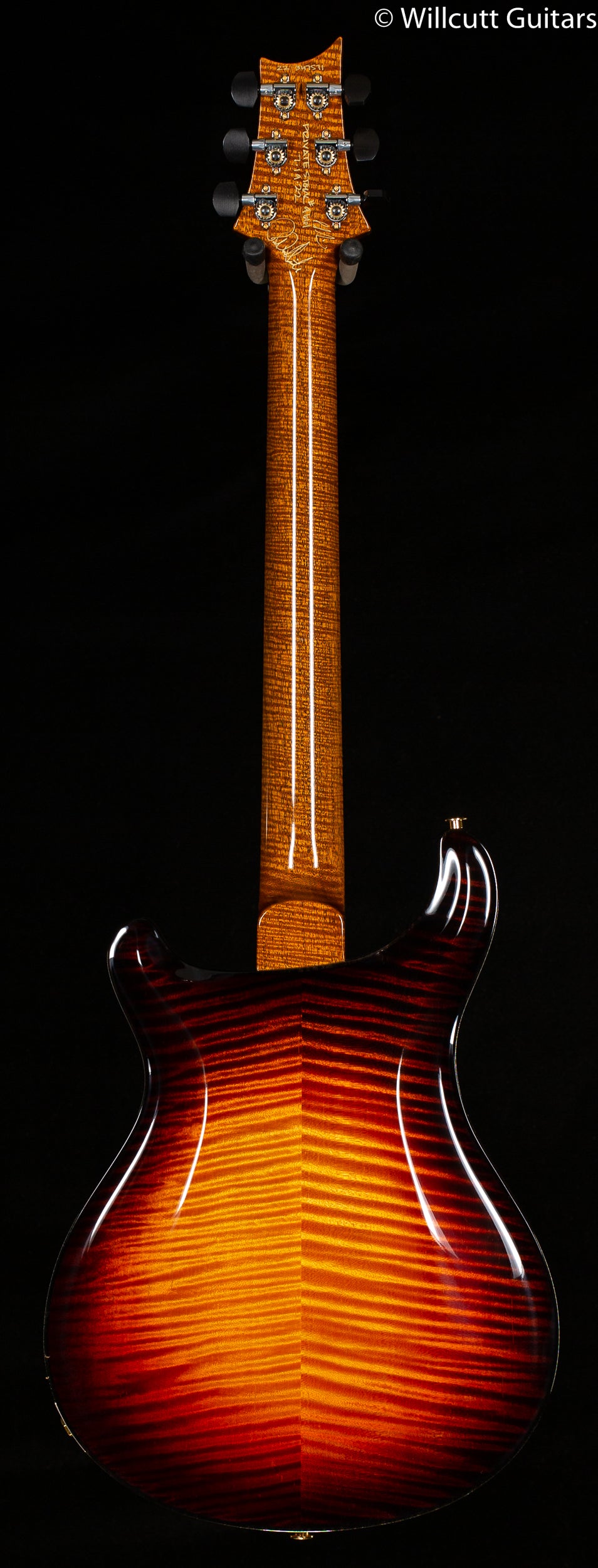 PRS Private Stock 9661 McCarty 594 Hollowbody II Electric Tiger Glow Pyramid Inlay (571)