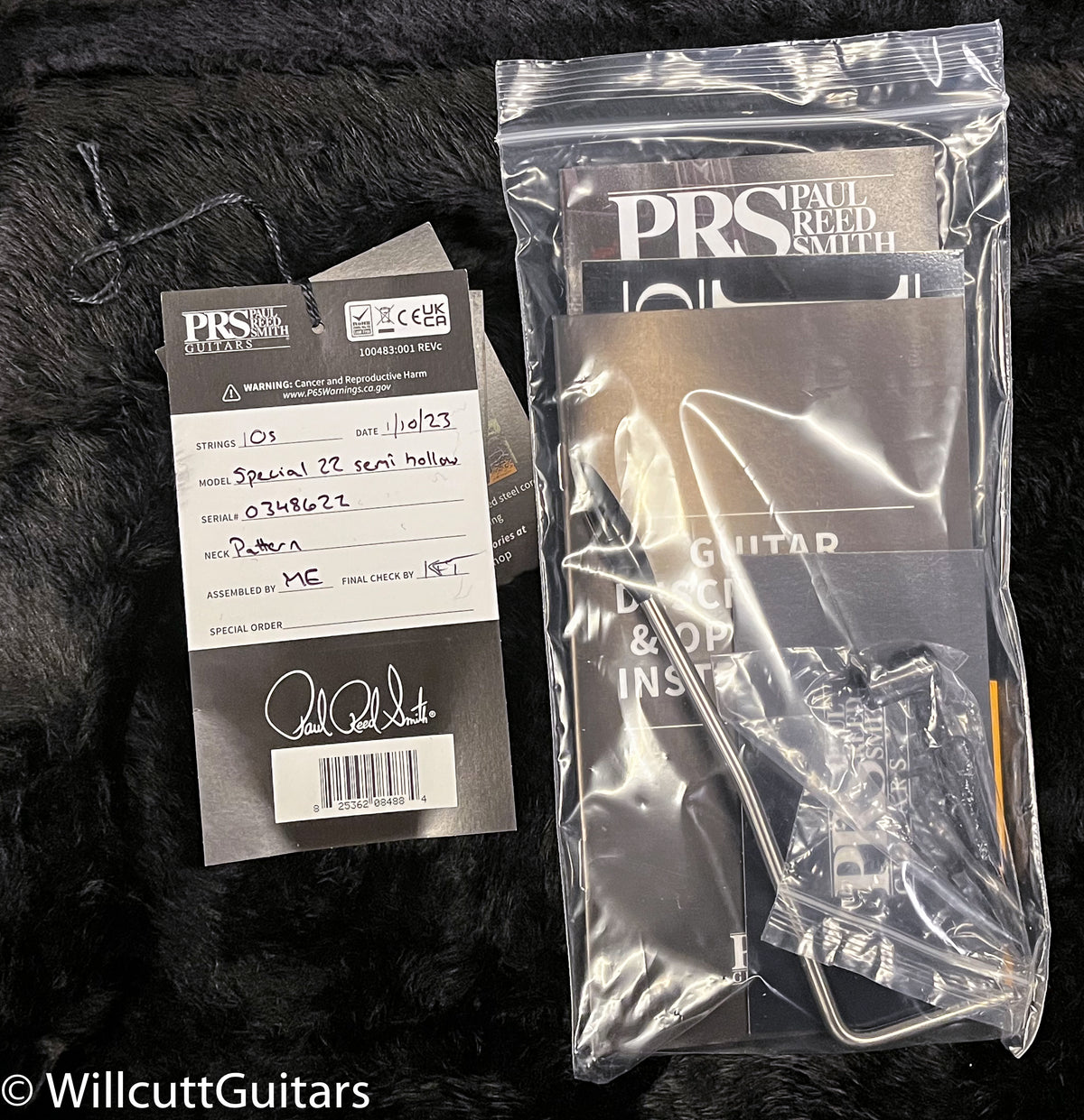 PRS Special Semi-Hollow Custom Color Ezira Verde Black Wrap Burst (622)