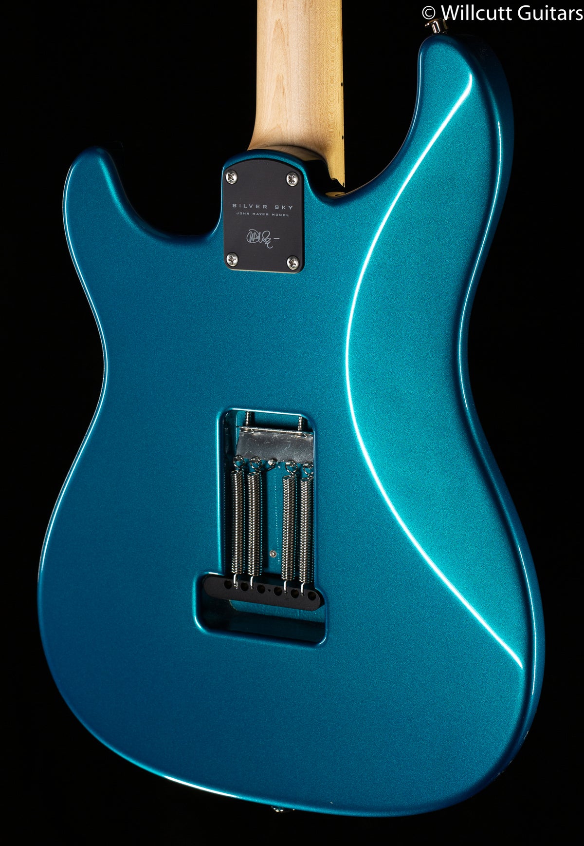 2022 PRS John Mayer Silver Sky Dodgem Blue Maple (487)