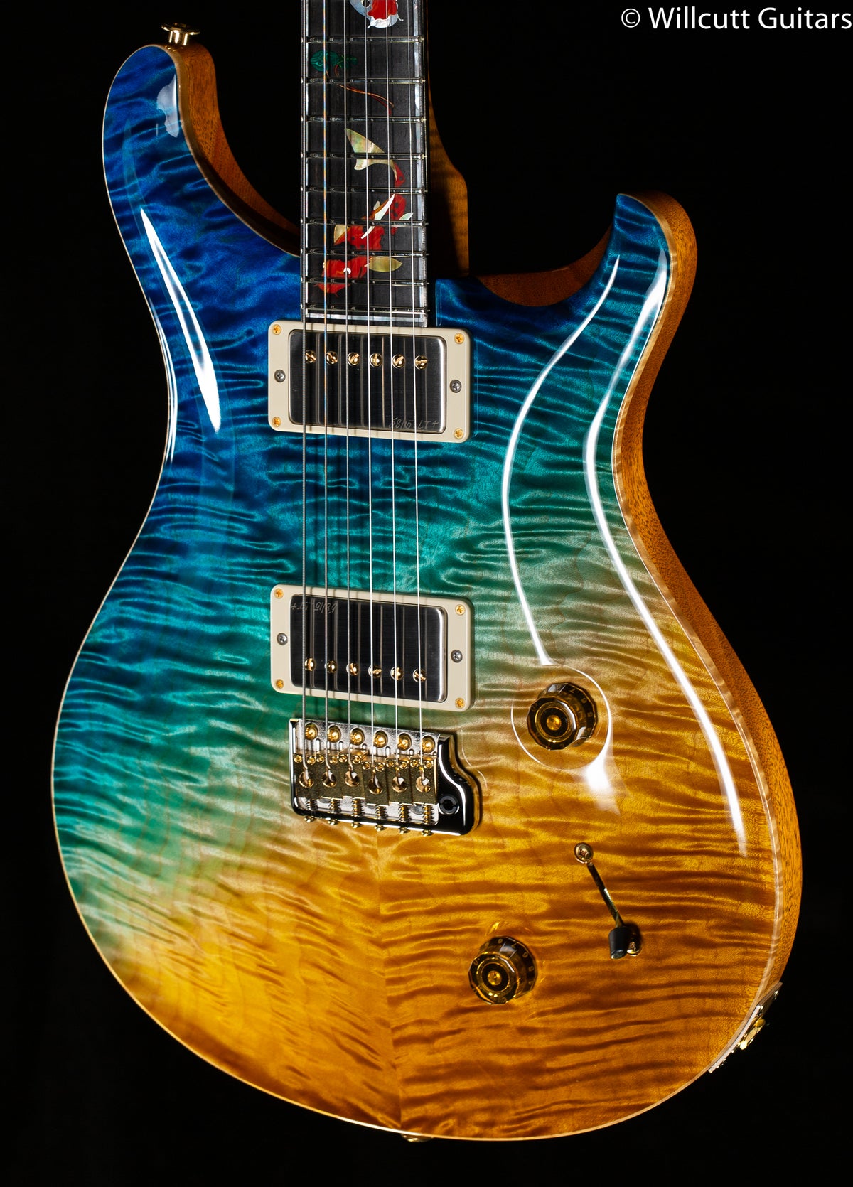 PRS Private Stock 9883 Custom 22 Beach Fade Koi Inlay (737)