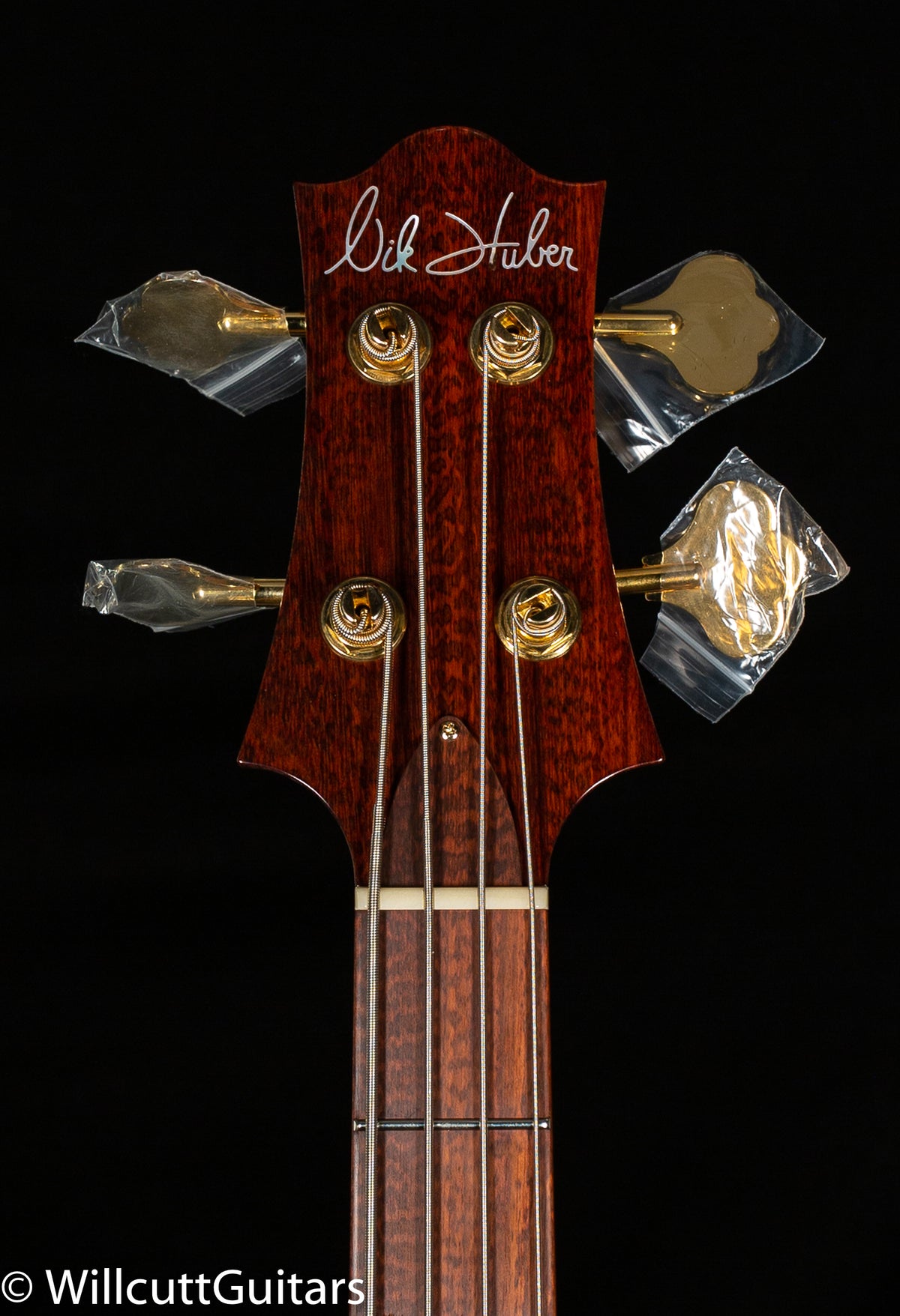 Nik Huber Rietbergen Bass Hierbas Yellow Bass Guitar (506)