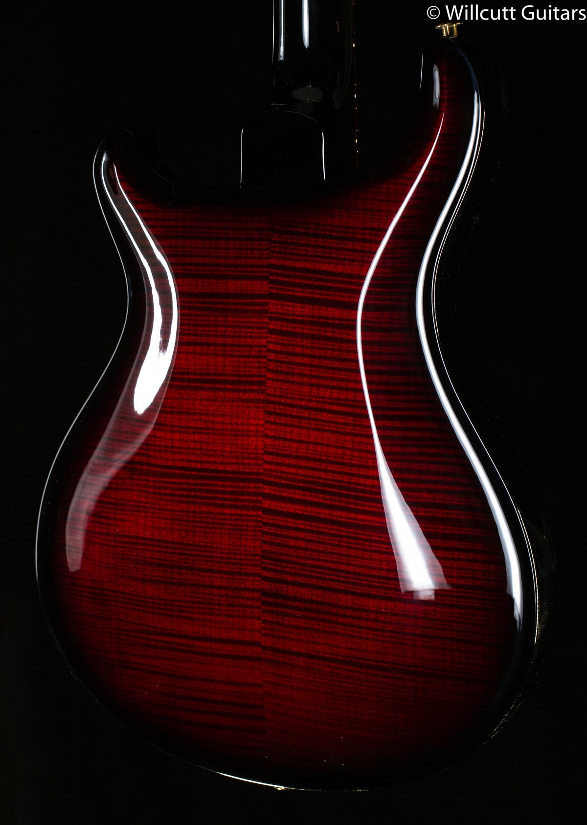 PRS Hollowbody II Piezo 10 Top Fire Red Burst Wrap (930)