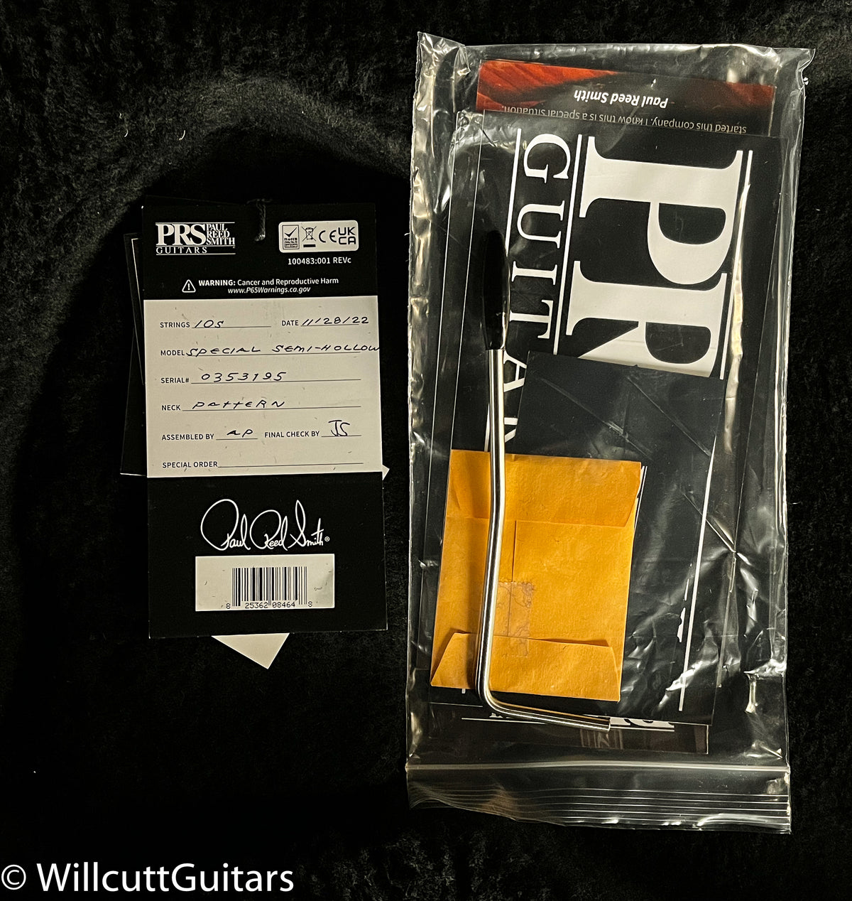 PRS Special Semi-Hollow McCarty Sunburst