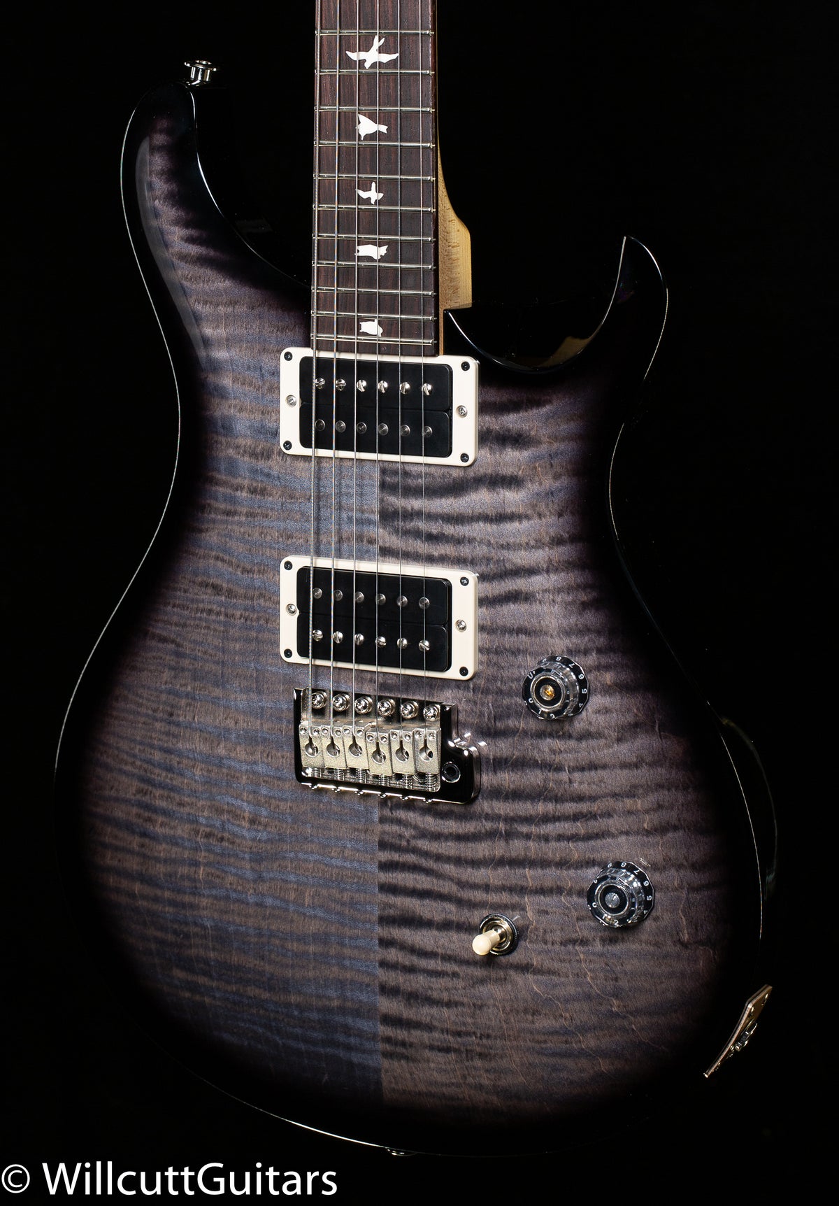 2022 PRS CE 24 Grey Black Wrap Burst (715)
