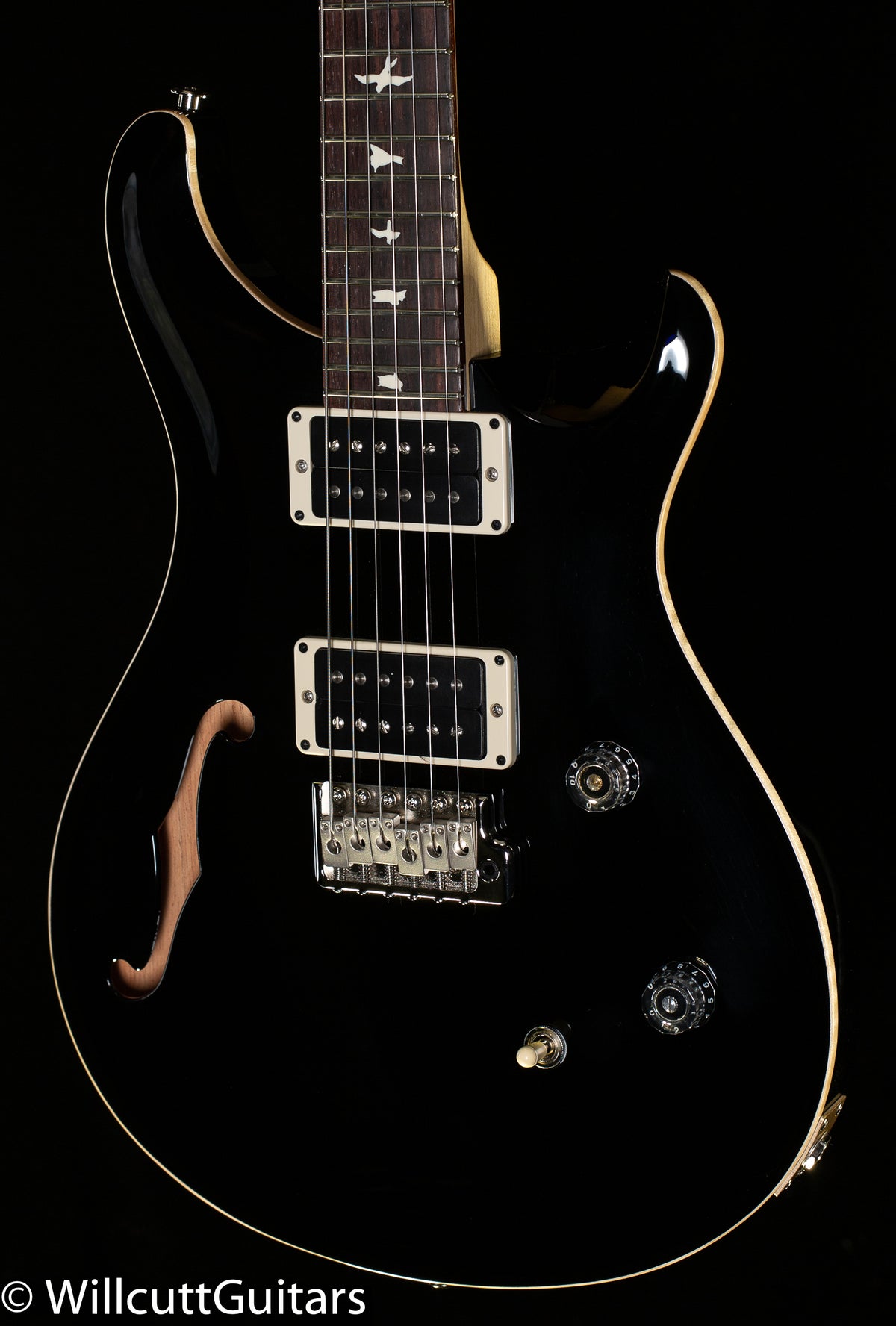 PRS CE24 Semi-Hollow Black (197)