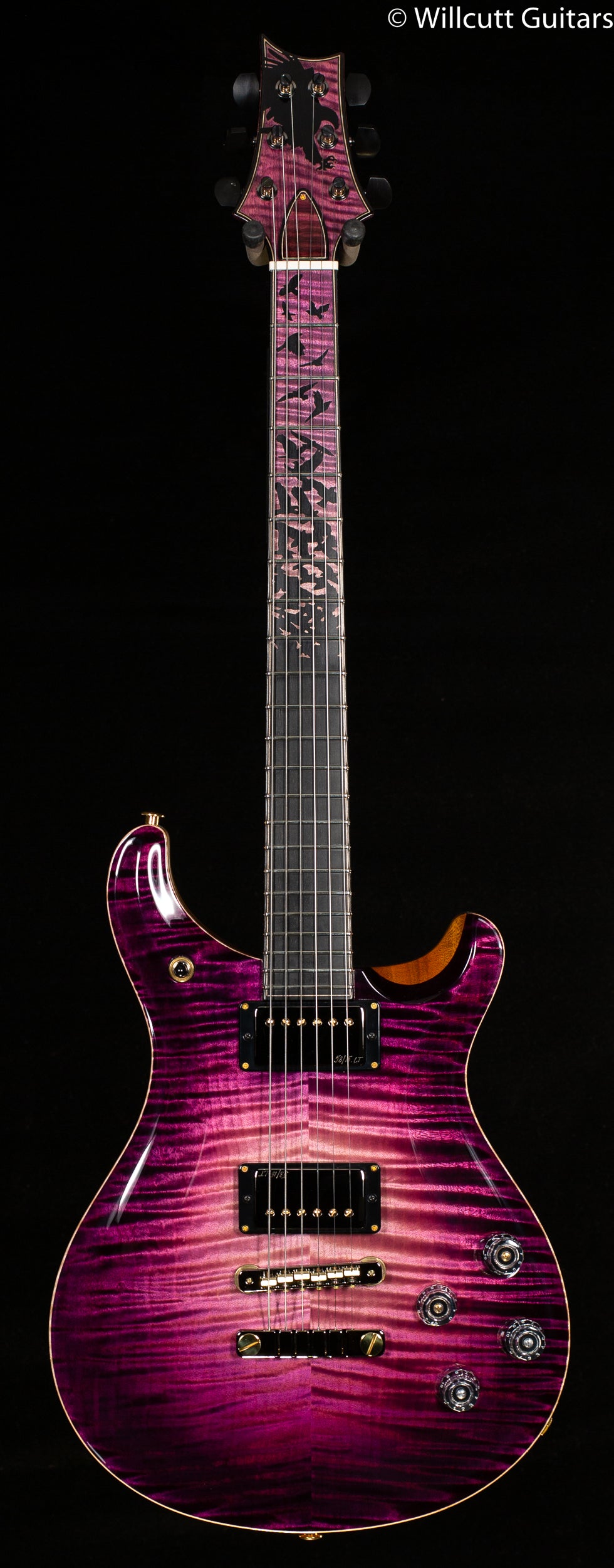 PRS Private Stock 09881 McCarty 594 Midnight Orchid Glow Birds in Flight (327)