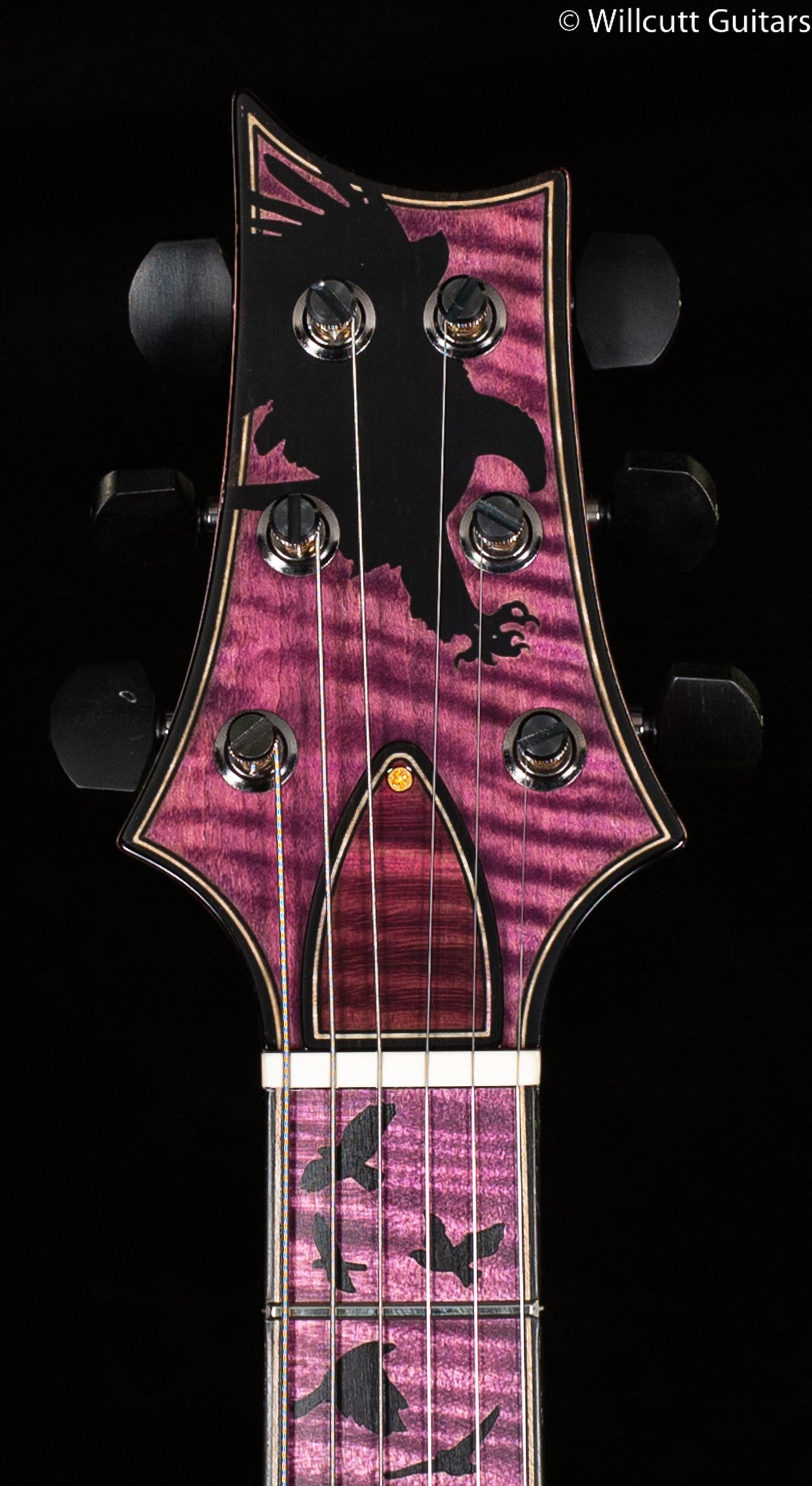 PRS Private Stock 09881 McCarty 594 Midnight Orchid Glow Birds in Flight (327)