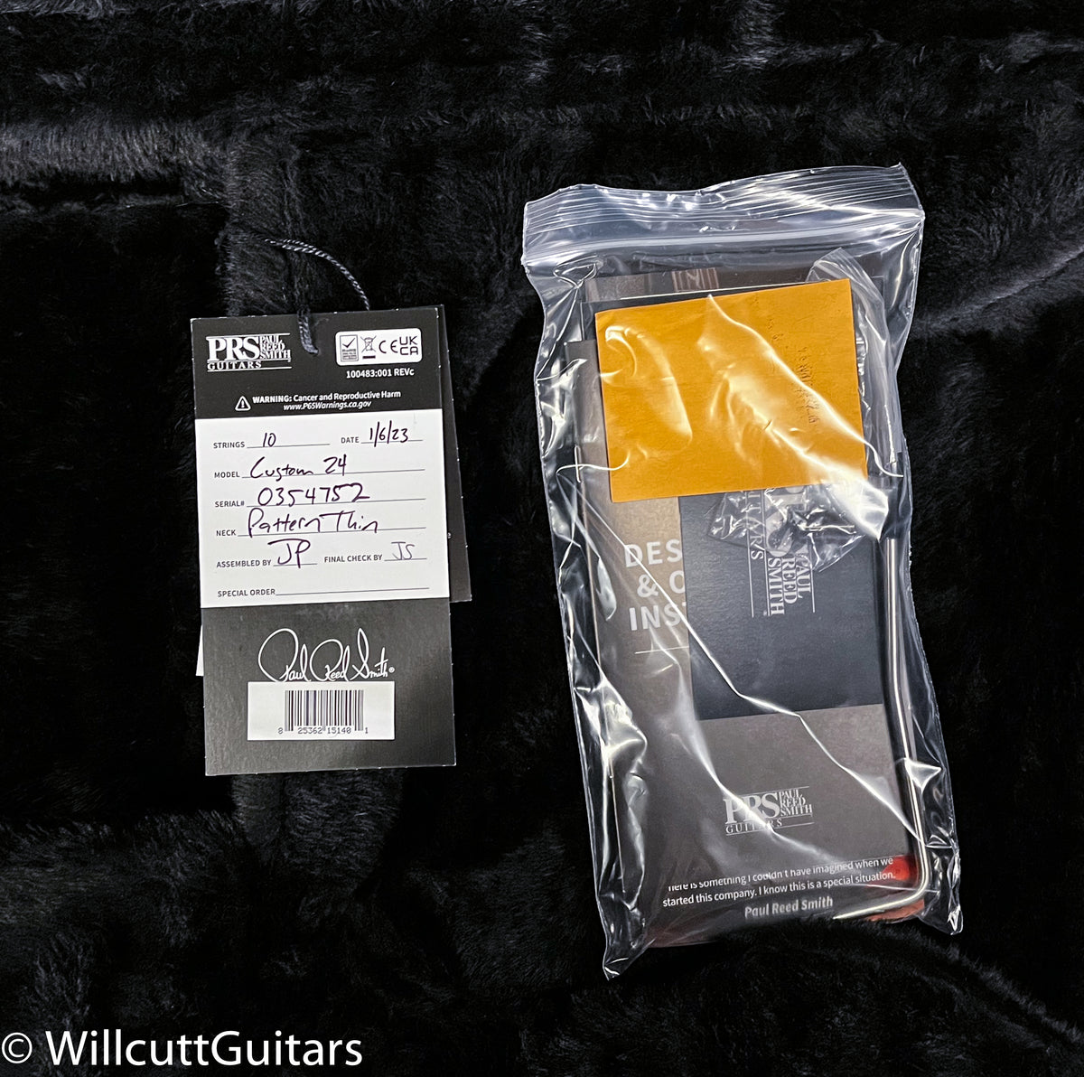 2022 PRS Custom 24 Purple Mist (752)