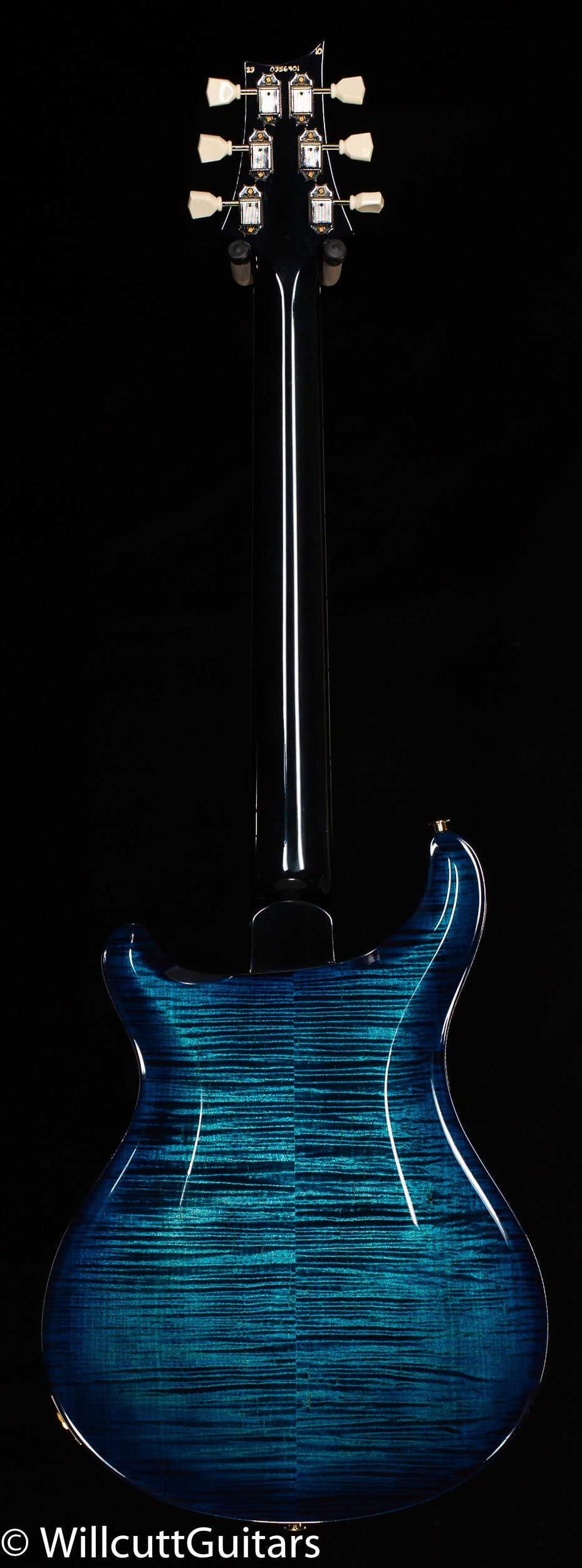 2023 PRS McCarty 594 Hollowbody II Flame Maple 10 top Custom Color Cobalt Blue Wraparound Burst (401)