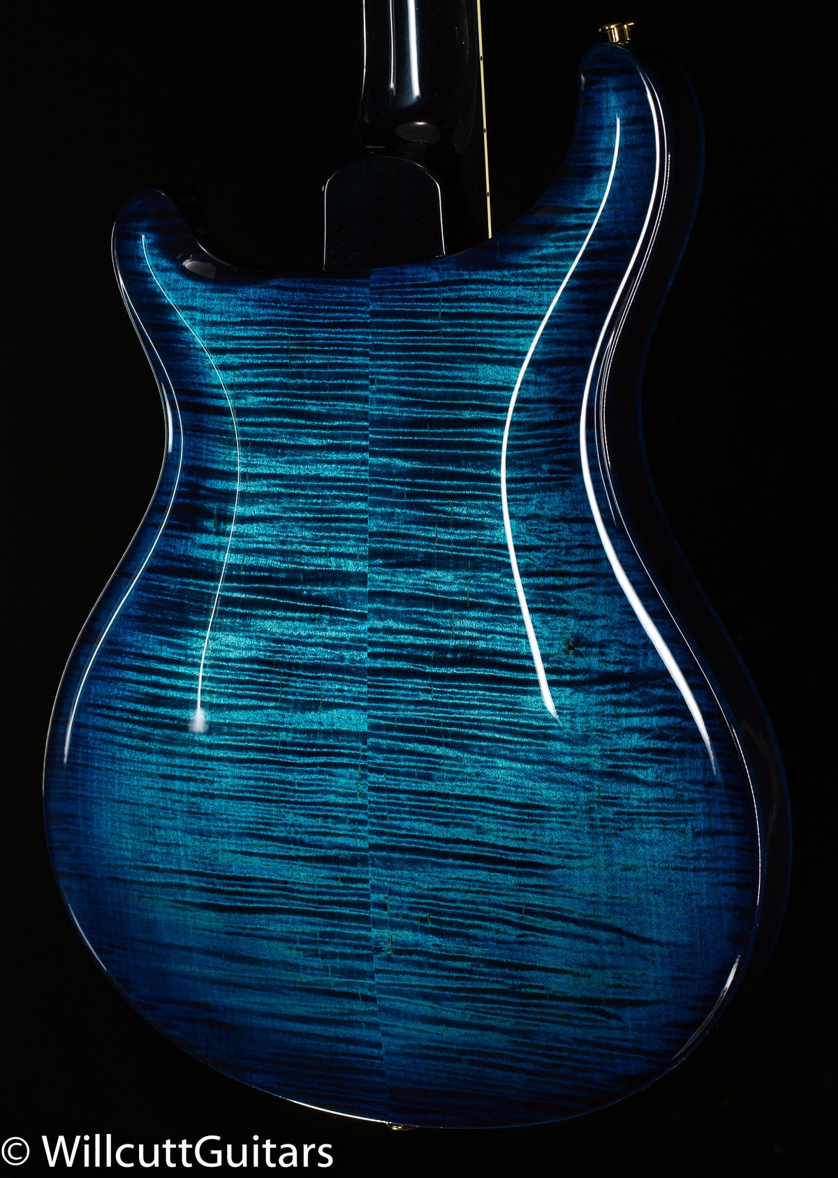 2023 PRS McCarty 594 Hollowbody II Flame Maple 10 top Custom Color Cobalt Blue Wraparound Burst (401)