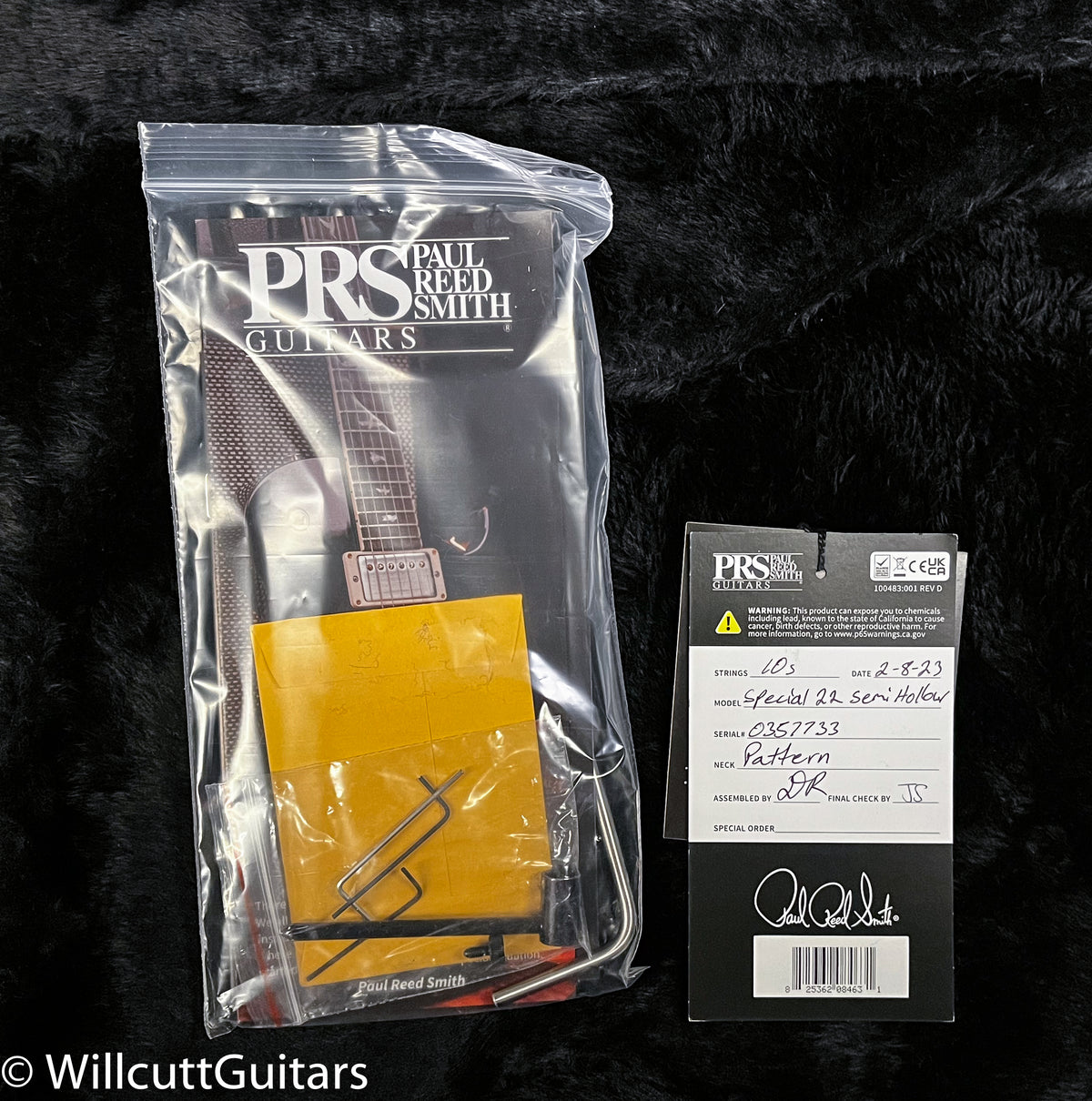 PRS Special Semi-Hollow Gold Top (733)