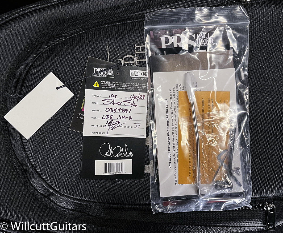 2023 PRS John Mayer Silver Sky Roxy Pink Rosewood (891)