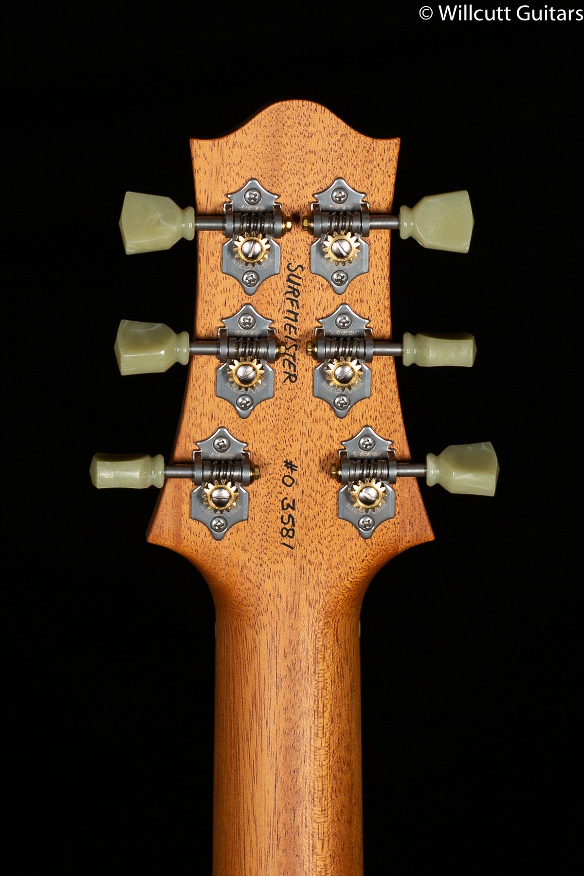 Nik Huber Surfmeister Semi-Hollow Green Metallic