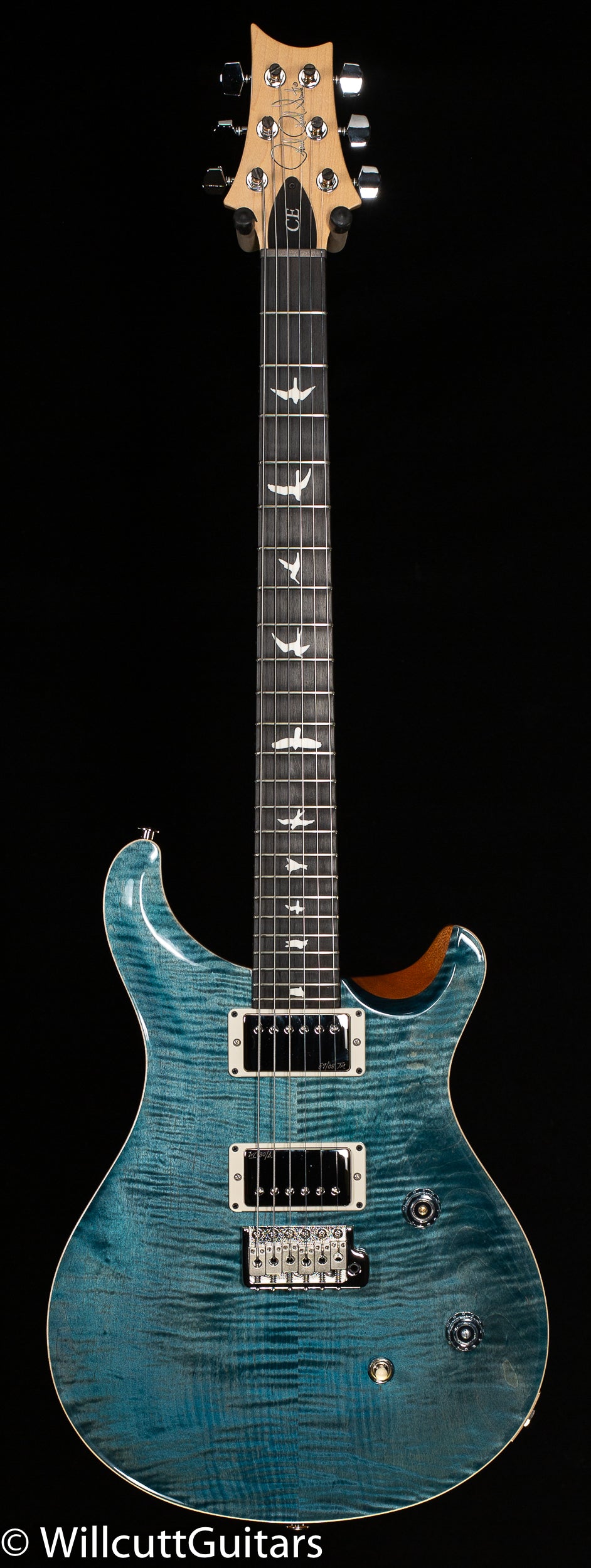 PRS CE24 Willcutt Exclusive Blue Crab Blue (677) - Willcutt Guitars