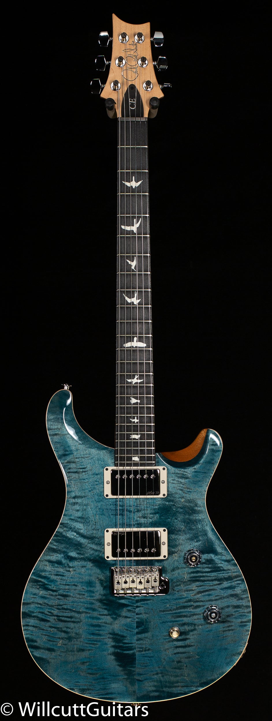 PRS CE 24 Willcutt Exclusive Blue Crab Blue (684) - Willcutt Guitars