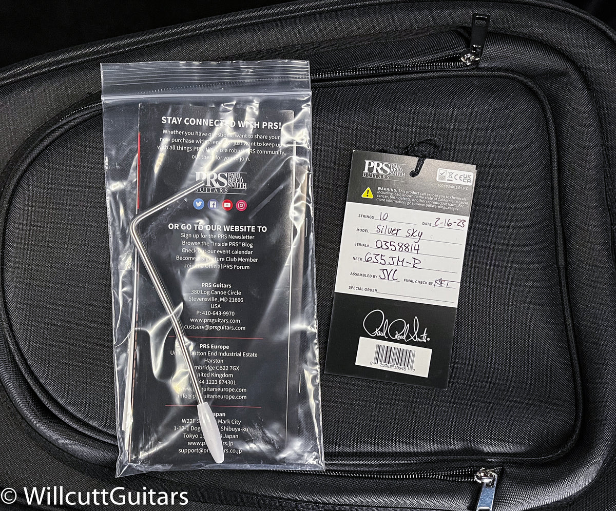 2023 PRS John Mayer Silver Sky Roxy Pink Rosewood (814)