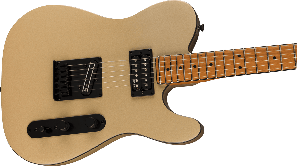Squier Contemporary Telecaster® RH, Roasted Maple Fingerboard, Shoreline Gold
