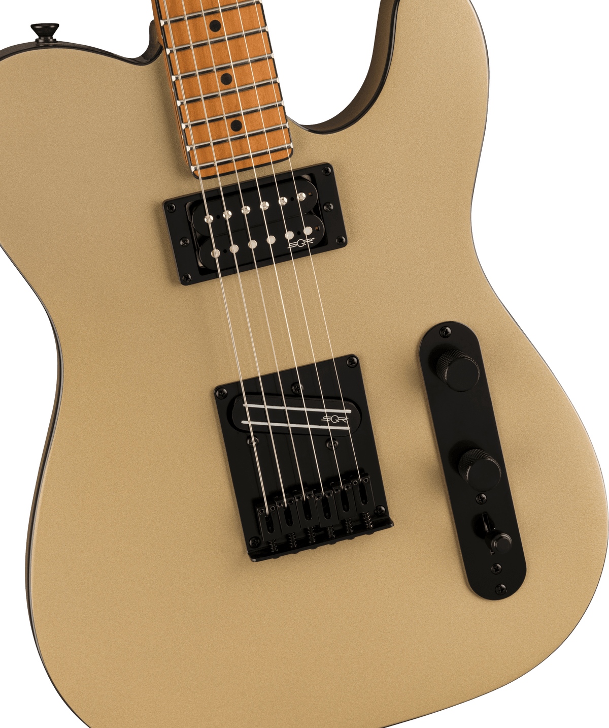 Squier Contemporary Telecaster® RH, Roasted Maple Fingerboard, Shoreline Gold