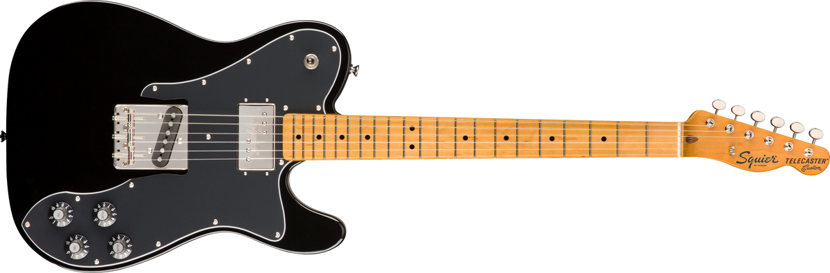 Squier Classic Vibe &#39;70s Telecaster Custom, Maple Fingerboard, BLK
