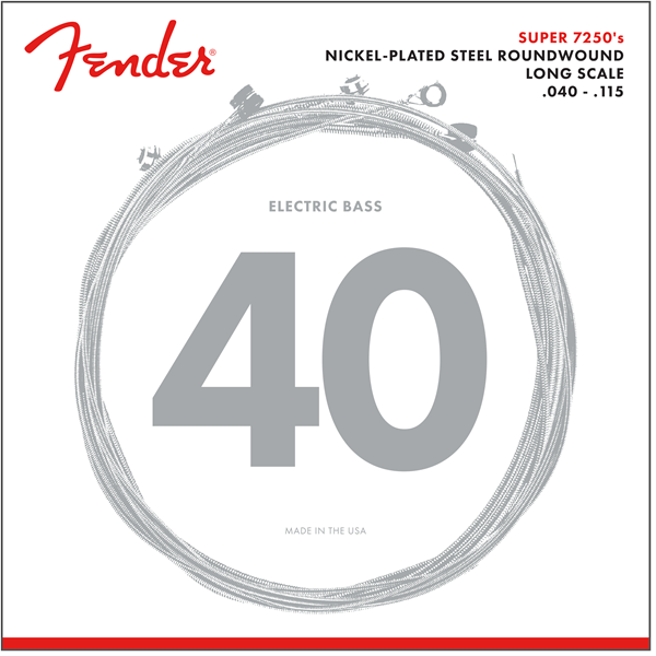 Fender 7250 Bass Strings (5-String) Light Gauge