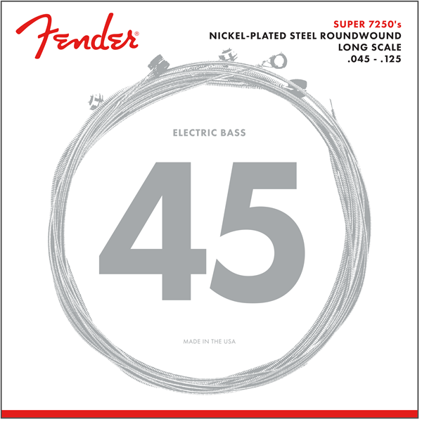 Fender 7250 Bass Strings (5-String) Medium Gauge