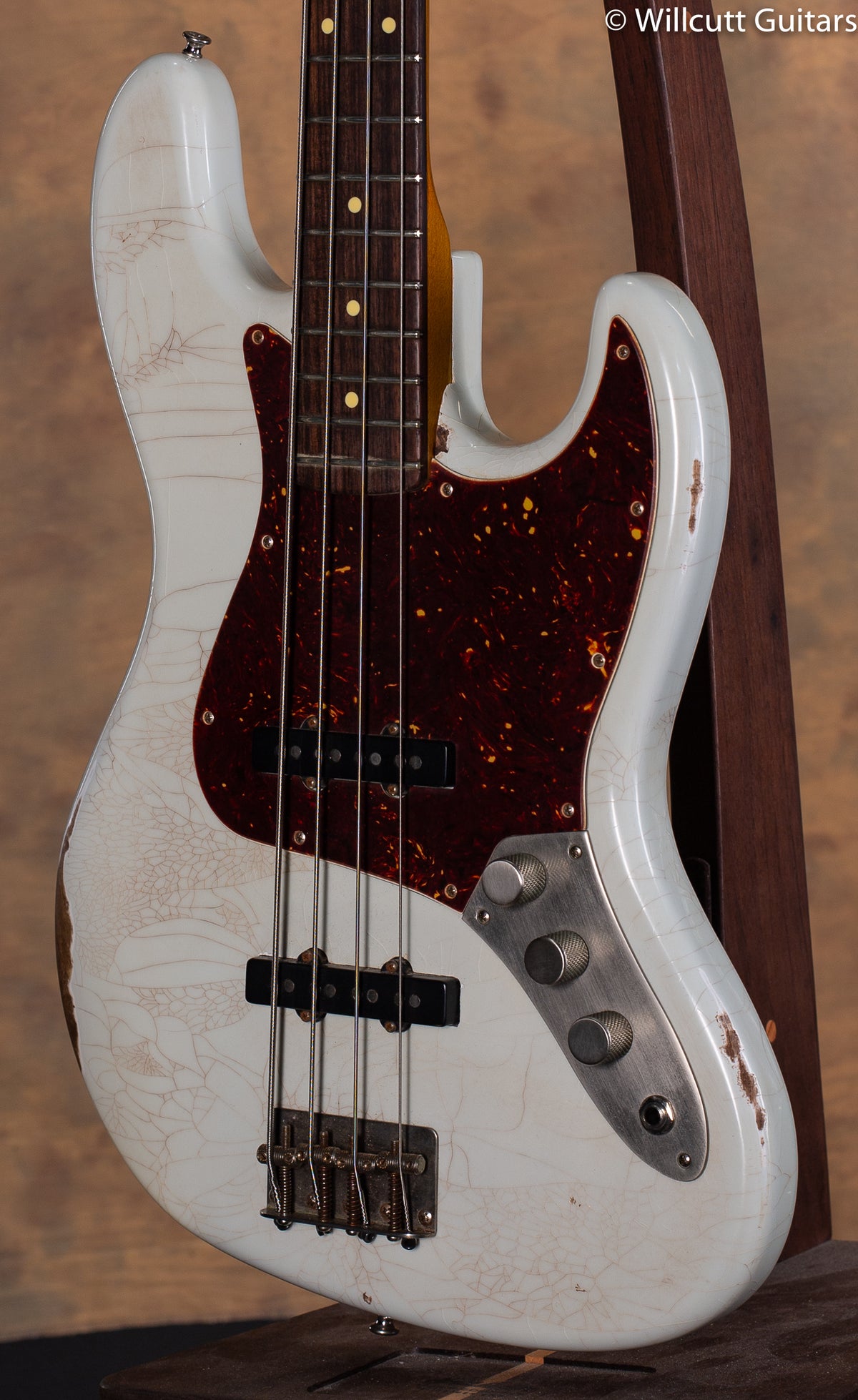 Whitfill J Style Bass Olympic White USED Bass Guitar