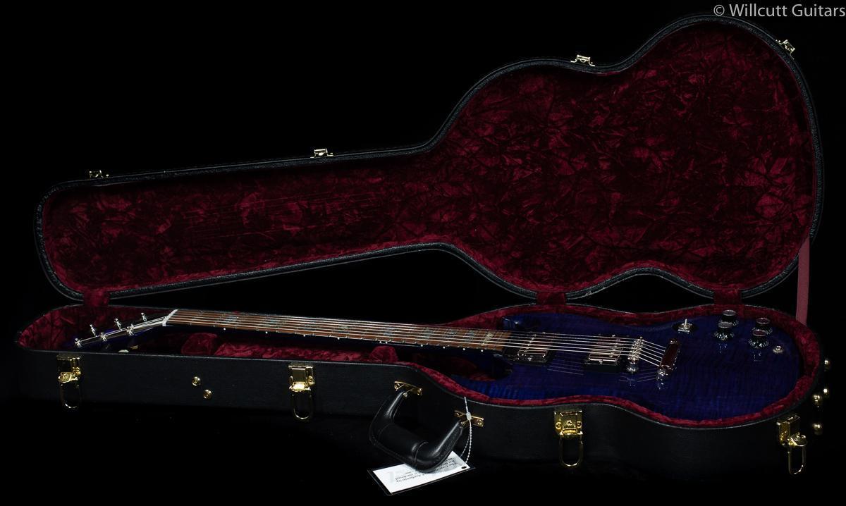 Gibson Custom Shop SG Elegant Figured Tiger Blue (952)