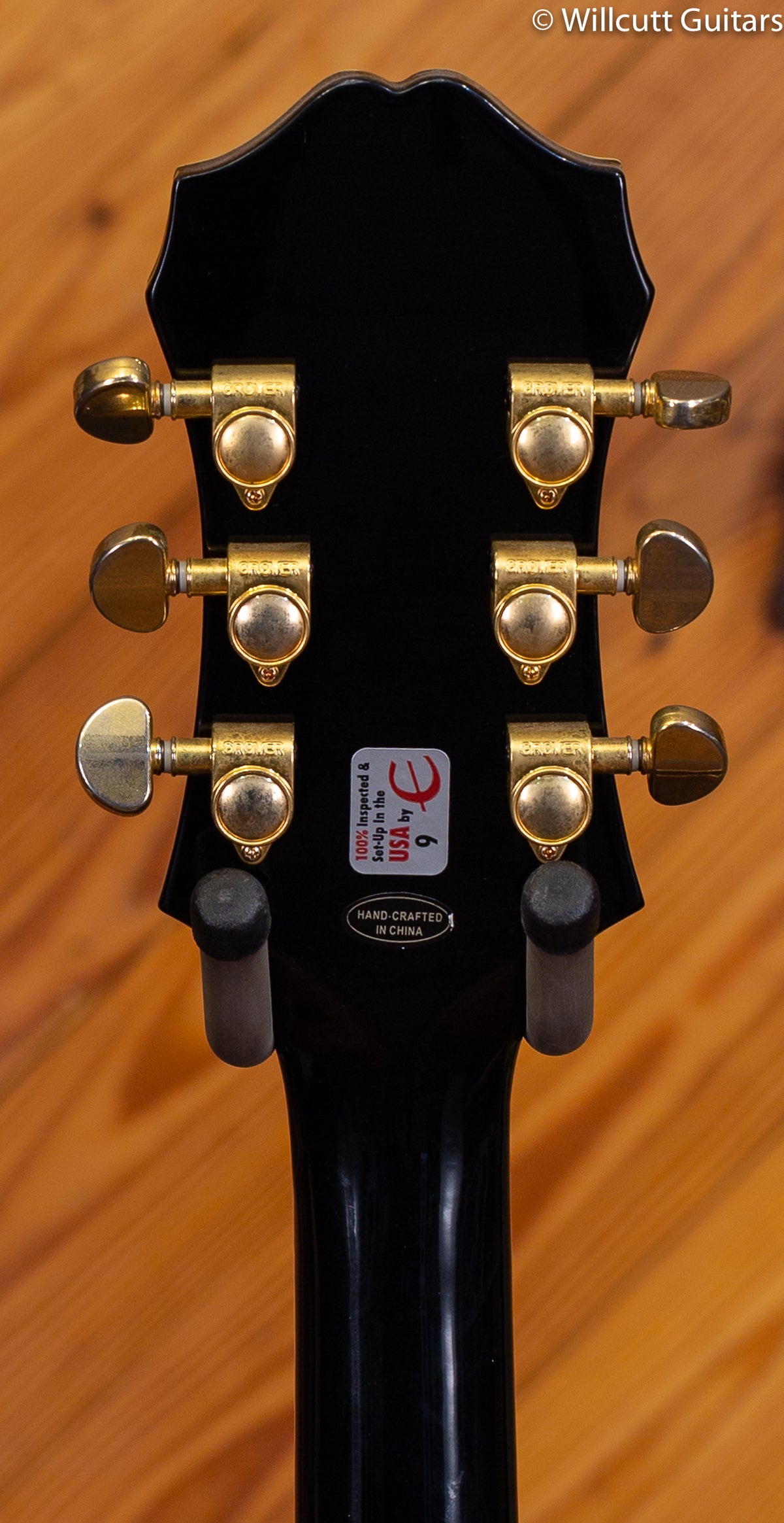 Epiphone USED Sheraton II, Ebony, Gold Hardware DEMO