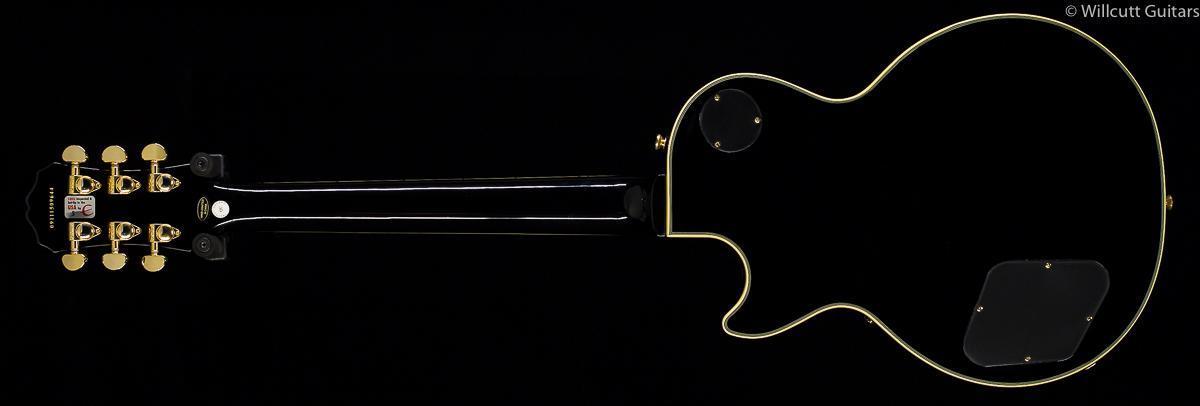 Epiphone LP Custom Ebony, Gold HW