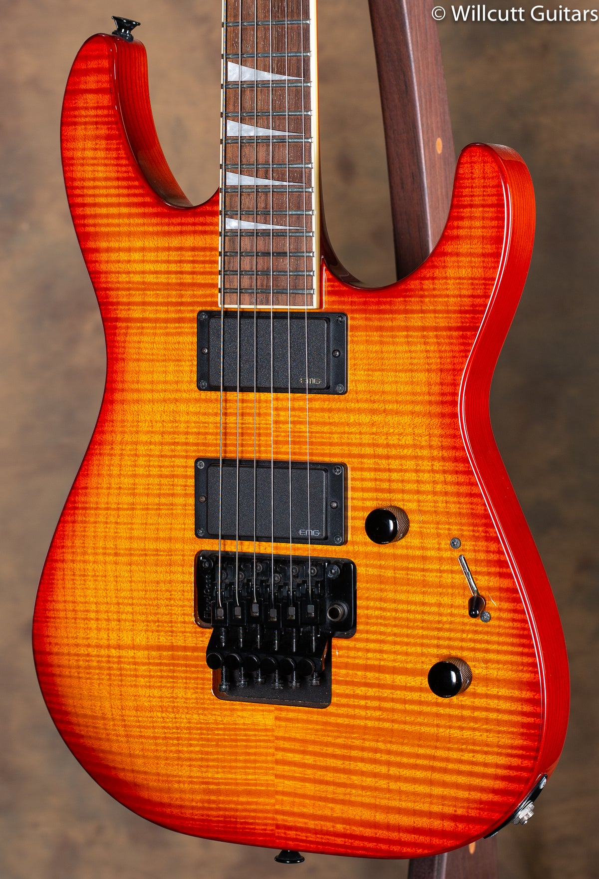 2009 Jackson Soloist SL3 Amber Sunburst