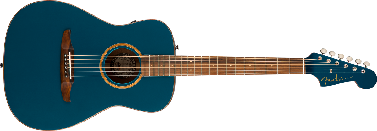 Fender Malibu Classic, Cosmic Turquoise  w/bag