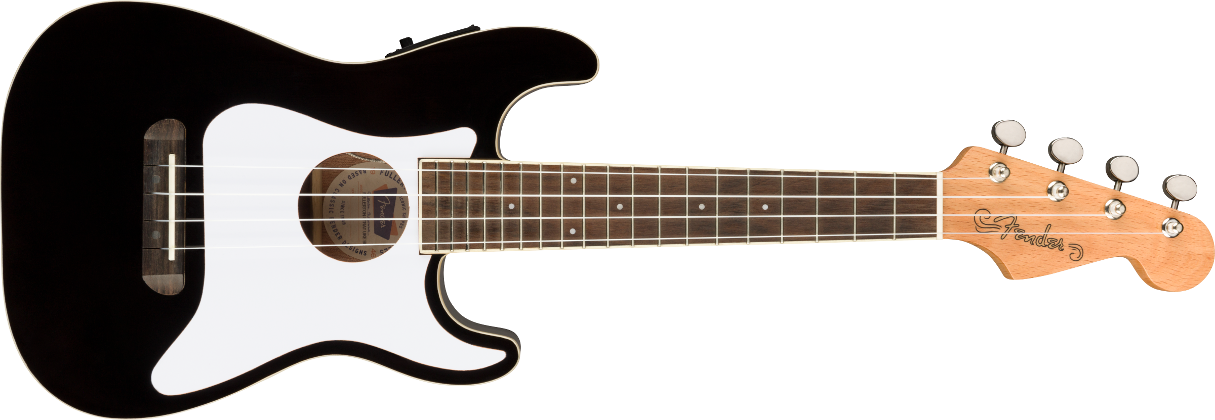 Fender FULLERTON STRAT UKE BK, NO BAG - Willcutt Guitars Fender FULLERTON STRAT UKE BK, NO BAG - Willcutt Guitars