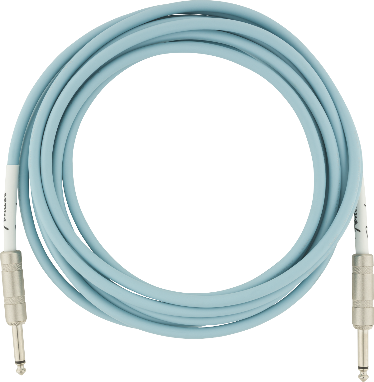 Fender Original Series Instrument Cable, 15&#39;, Daphne Blue