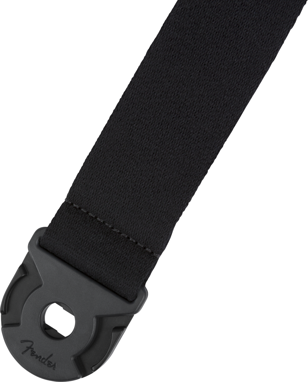Fender Quick Grip Locking End Supersoft Strap, Black, 2&quot;
