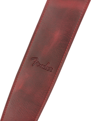 Fender Limited Leather Strap, Oxblood