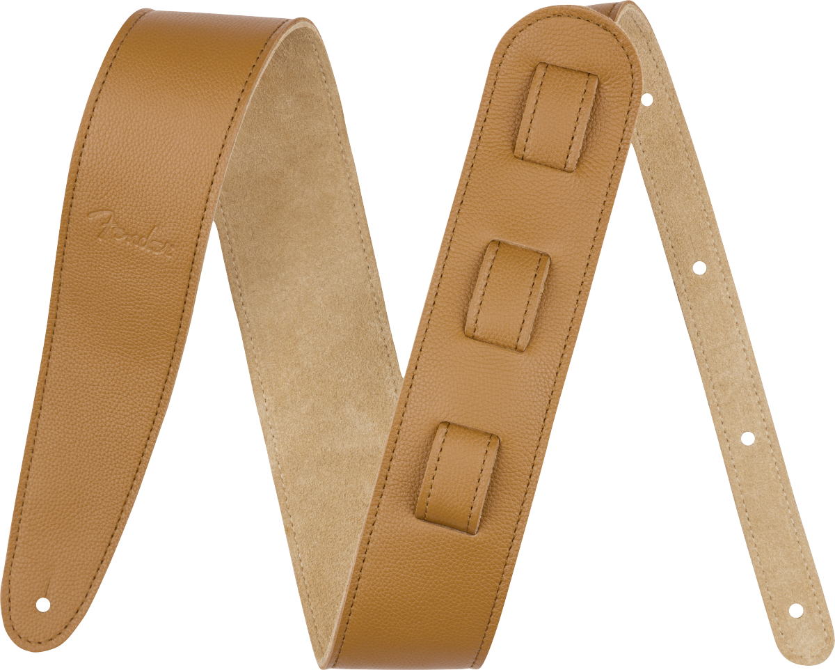 Fender Limited Leather Strap, Laurel Tan - Willcutt Guitars Fender Limited Leather Strap, Laurel Tan - Willcutt Guitars