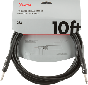 Fender Professional Series Instrument Cable, Black