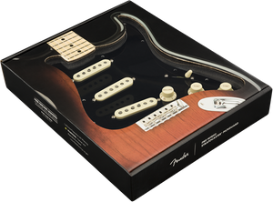 Fender Pre-Wired Strat Pickguard, Original '57/'62 SSS, 11 Hole PG