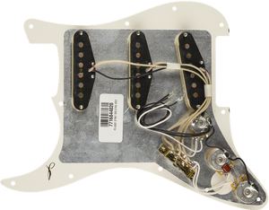 Fender Pre-Wired Strat Pickguard, Original '57/'62 SSS, 11 Hole PG