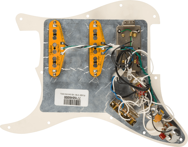 Fender Pre-Wired Strat Pickguard, Shawbucker Bridge/Gen 4